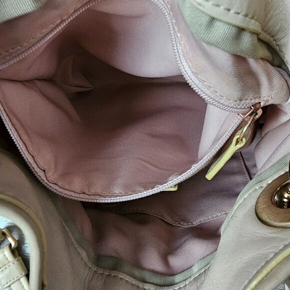 Coach Vintage Parker Op Art Canvas Leather Hobo Hippie Shoulder Bag COA - Picture 4 of 16